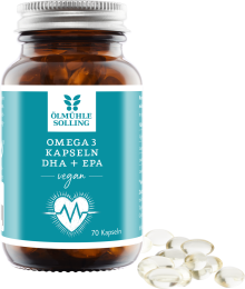 Omega 3 Kapseln mit DHA & EPA aus Algenöl
