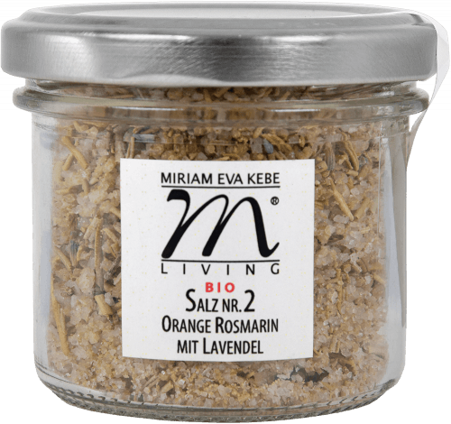 Kebe-Living Salz Orange Rosmarin und Lavendel