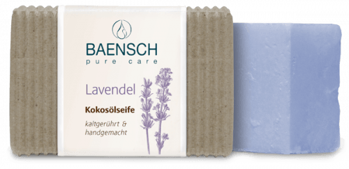 Coconut oil soap lavender