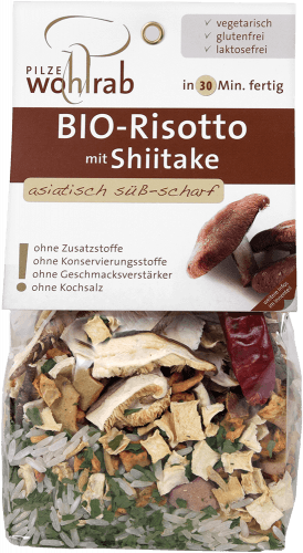 Risotto mit Shiitake Pilzen