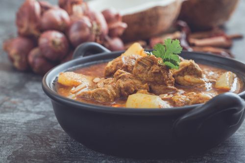 Massaman curry with beef