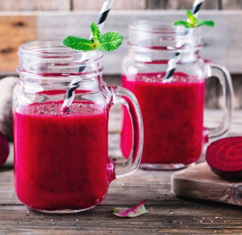 Power-Smoothie mit Roter Bete